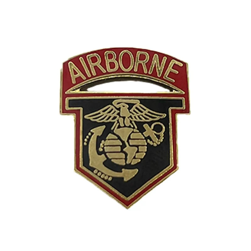 usmc a b metal pin limited stock final sale