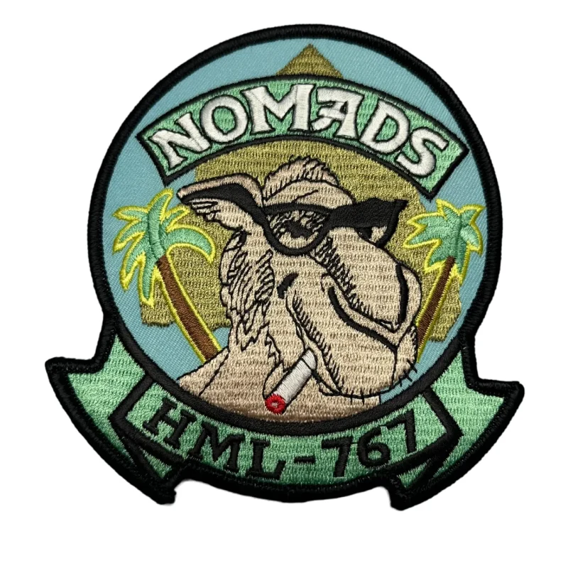 usmc hml 767 nomads sew on patch limited stock