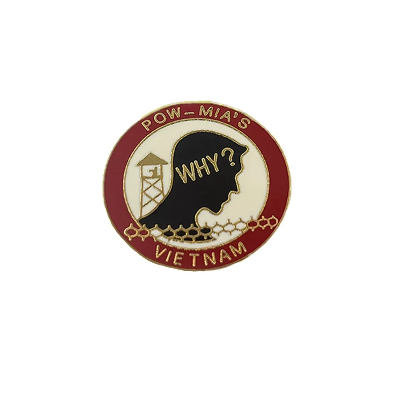 vietnam pow mia why metal pin limited stock