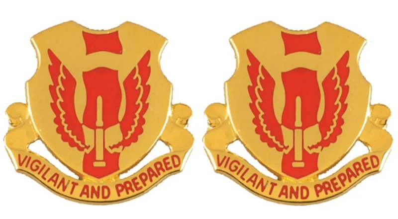 vigilant valiant 177th reg distinctive unit insignia set