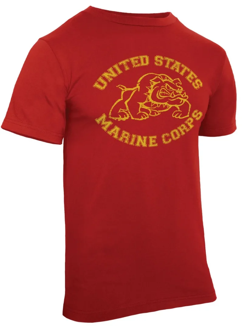 vintage u s marine bulldog graphic tee