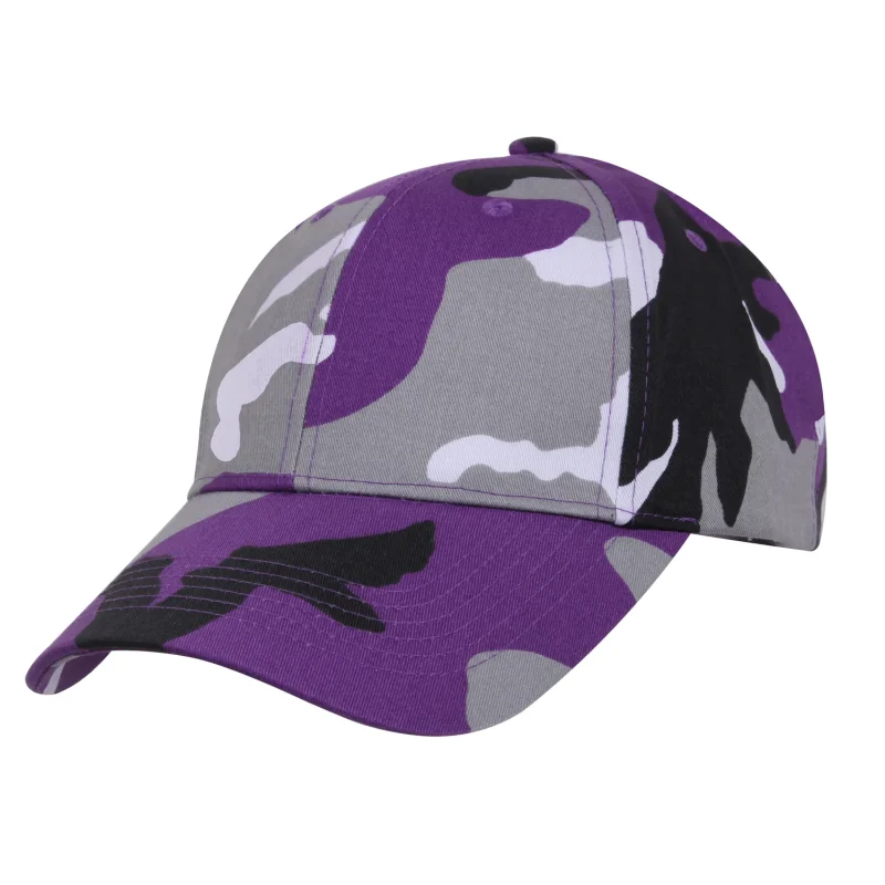 violet camo low profile cap rothco supreme