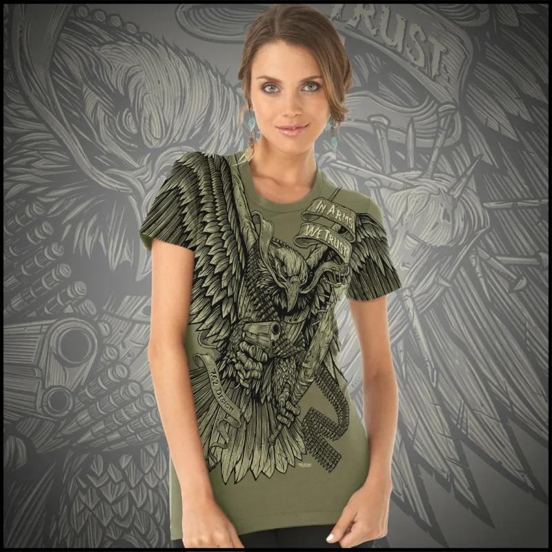 women s 7 62 in arms we trust clearance tee