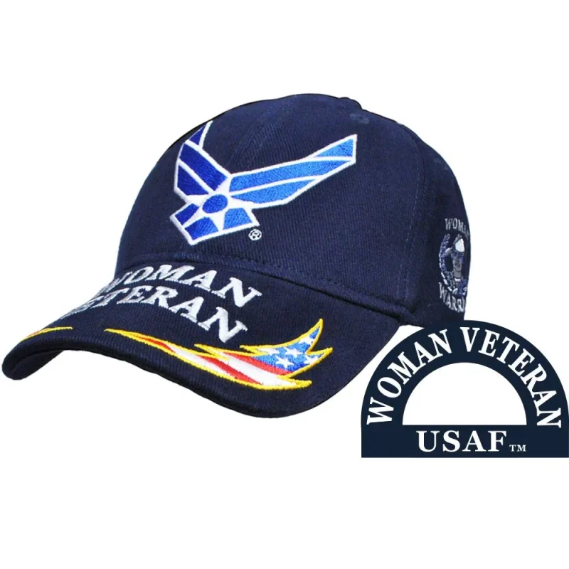 women s air force veteran embroidered cap