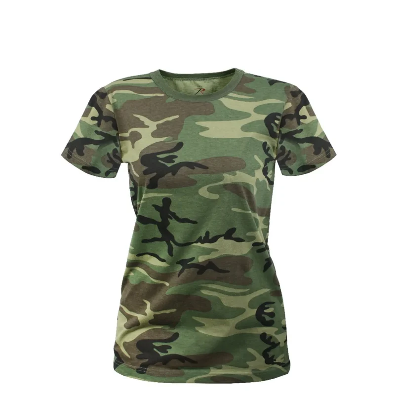 women s camo long sleeve t shirt by rothco