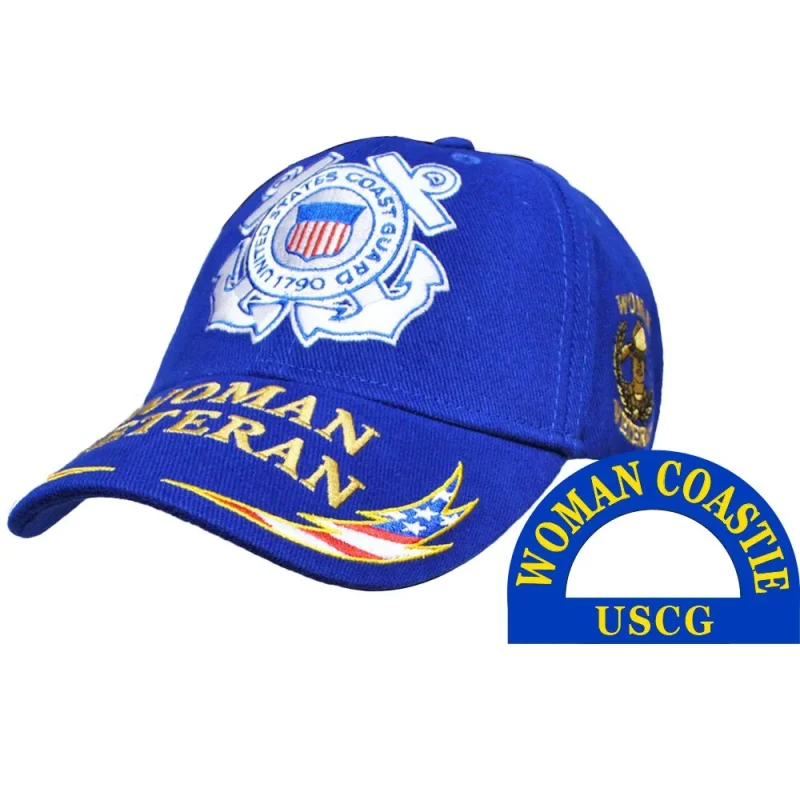 women s coast guard veteran ball cap limited time offer