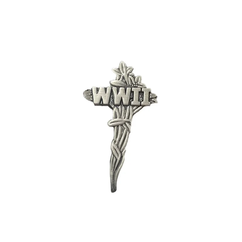 wwii cross metal pin limited stock low price