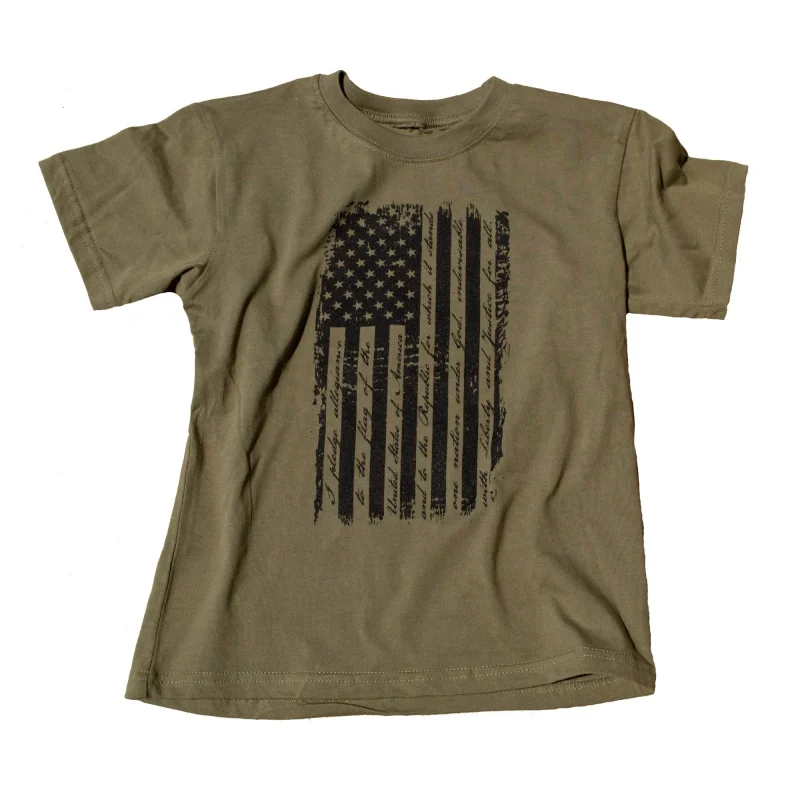 youth trooper old glory patriotic t shirt